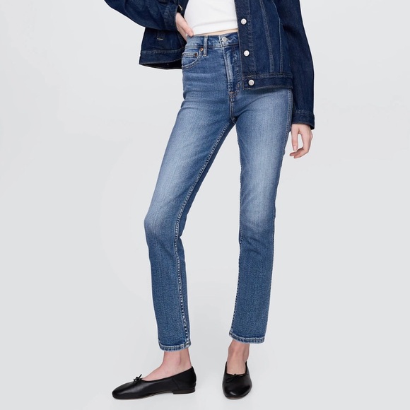 Gap Women's High-Rise Cigarette (Vintage Slim) Jeans Size 4/27 - Picture 1 of 6